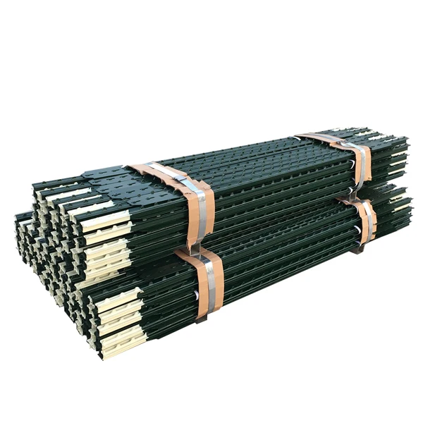Lowest Price Galvanized Farm fence Pole  Hot Dipped Galvanized Y and T Fence Pole