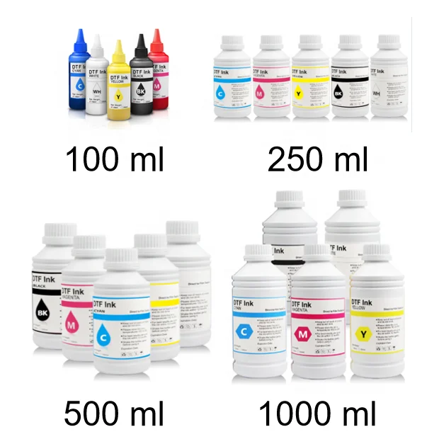 Supercolor 1000 мл/бутылка Высокоэффективная жидкость для очистки чернильной пленки DTF переноса хлопковой