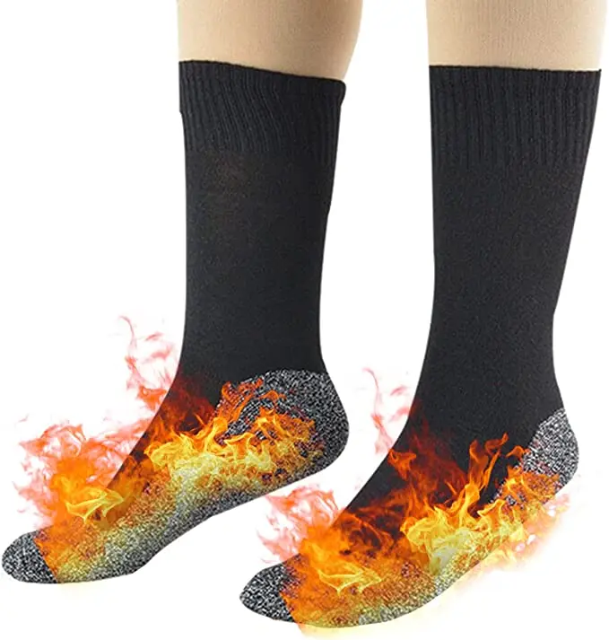 2022 High Quality Unisex Thermal Electric Heating Socks Winters Battery Rechargeable Electric Heated Socks