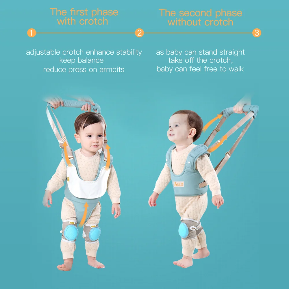 Baby Learning to Walk Assistant Adjustable Baby Walker Safety Harness Belt Child Learning Walk Trainer Tool