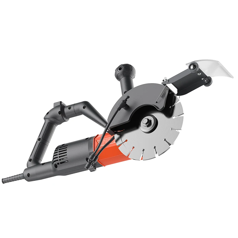 Electric Slotting Machine Concrete Cutting Machine 220V 1800W  Brushless Wall Slotting Machine  With Saw Blade