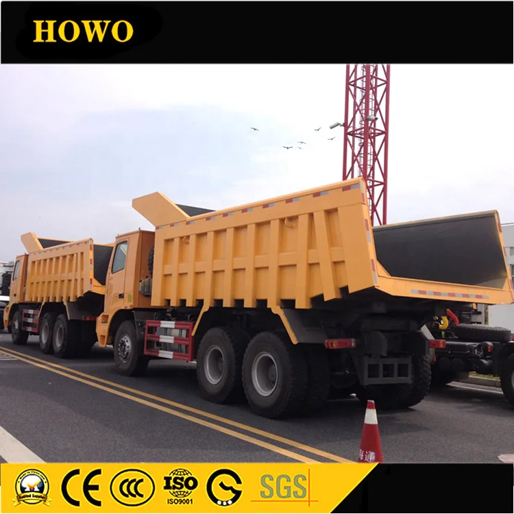 Самосвал внедорожного майнинга King HOWO 6x4 371 л.с. 75 т самосвал с подъемной системой HYVA и автотрансмиссионный Allison