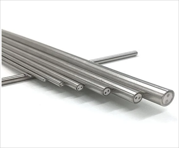 HY Factory 3mm Sheathed MI Cable  2/4/6/8 cores  Mineral insulated Cable Type K Armored MgO K/N/E/J/T thermocouple RTD MI Cable