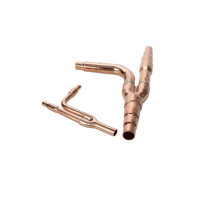 Hengshi vrf/vrv refnet y branch pipe AC copper branch pipe for Hitachi 52SN 102SN 162SN 242SN 302SN Air Conditioner