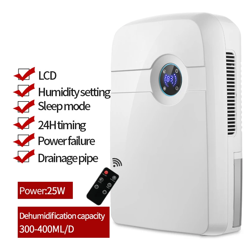 
2021 Hot Sale Adsorption Moisture Dehumidifyer Desiccant Home Mini Air Dehumidifier 
