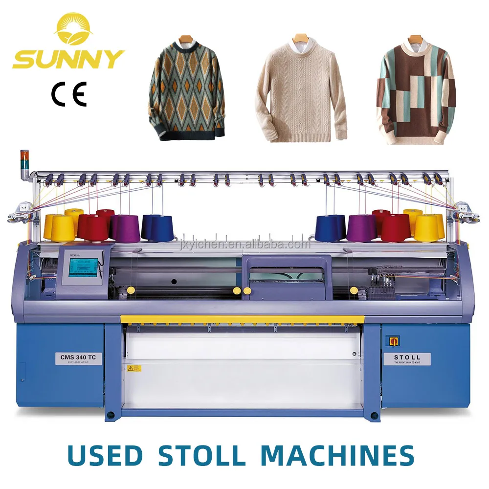 stoll used flat knitting machine stoll cms 530 hp flat knitting needle golden sharp stoll g12
