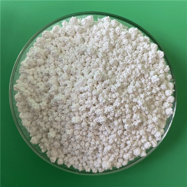 Factory direct sales of high-quality irregular honey-colored white granular calcium chloride