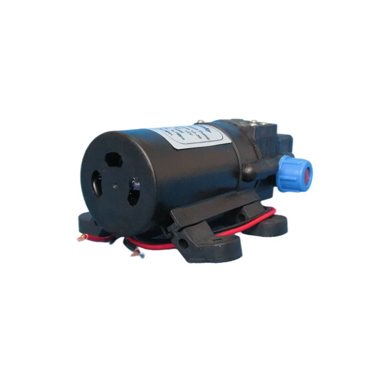 Grimmsky Factory Directly Sale Pressure Switch Type 5.5L/Min 12V DC 80W High Pressure Water Pump 8 Bar