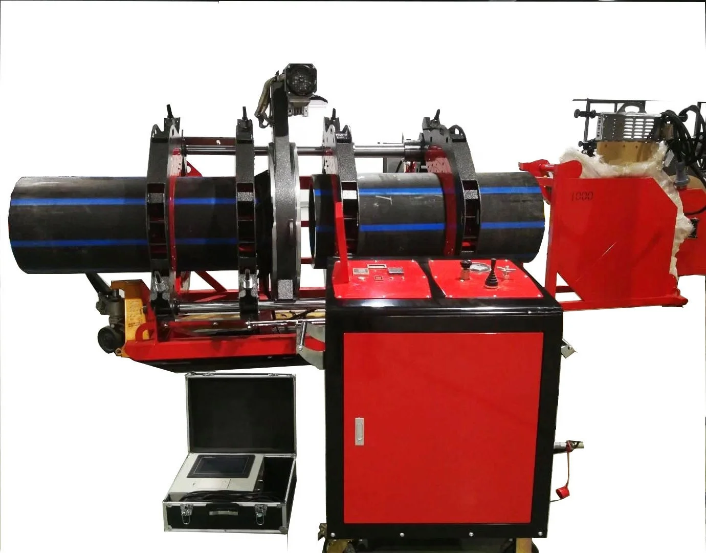 Semi automatic hdpe pipe butt fusion welding machine 1000mm PVDF butt fusion welder Thermofusion Machine Data Logger