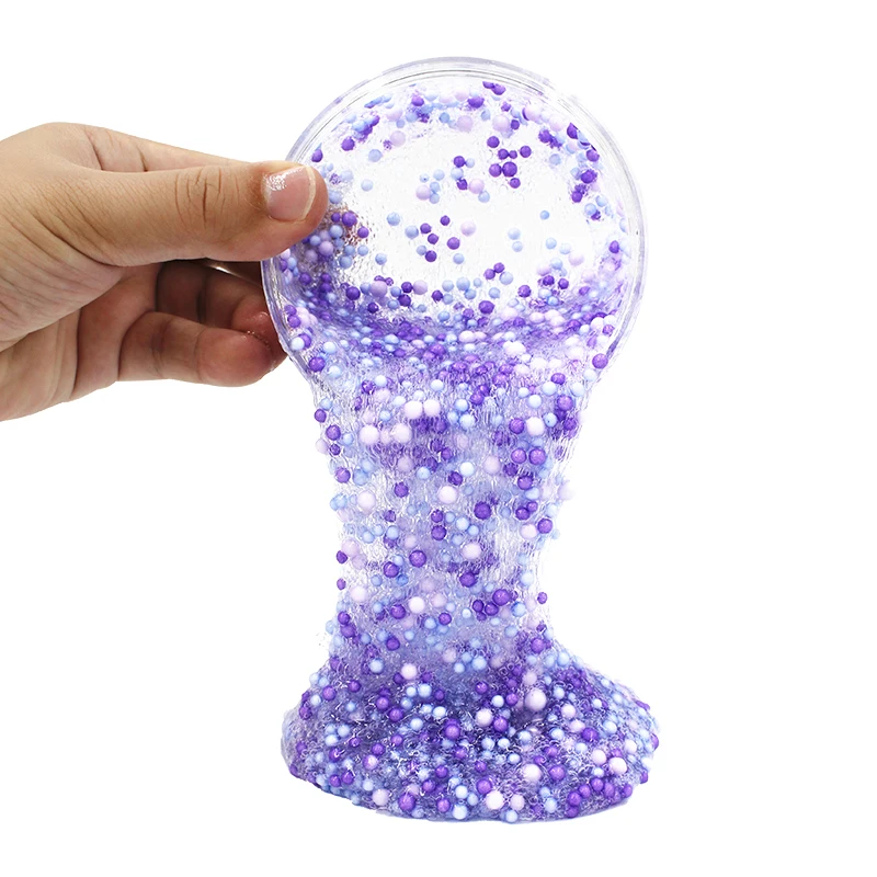  Изготовленная на заказ красочная игрушка DIY Slime мягкая дети пена