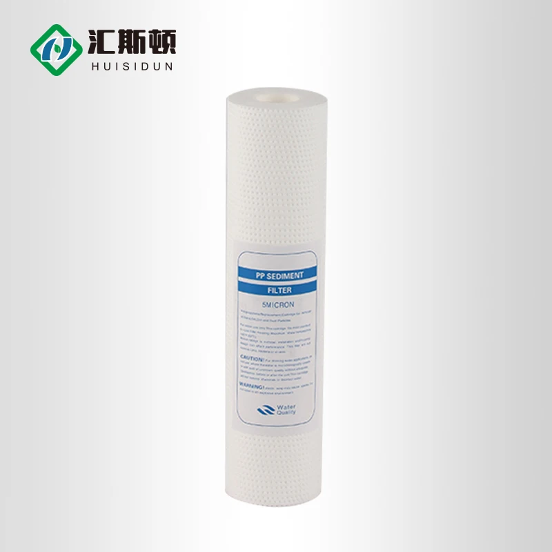 PP sediment filter cartridge 5 microns 10 inch for household water treatment Polypropylene filter cartridge