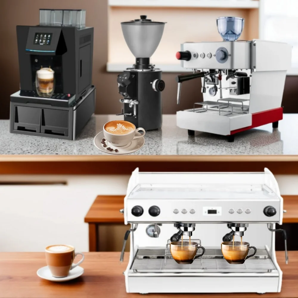 Professional pid mini mesin kopi making robot barista lever portable e61 espresso coffee machines maker for cars Small business