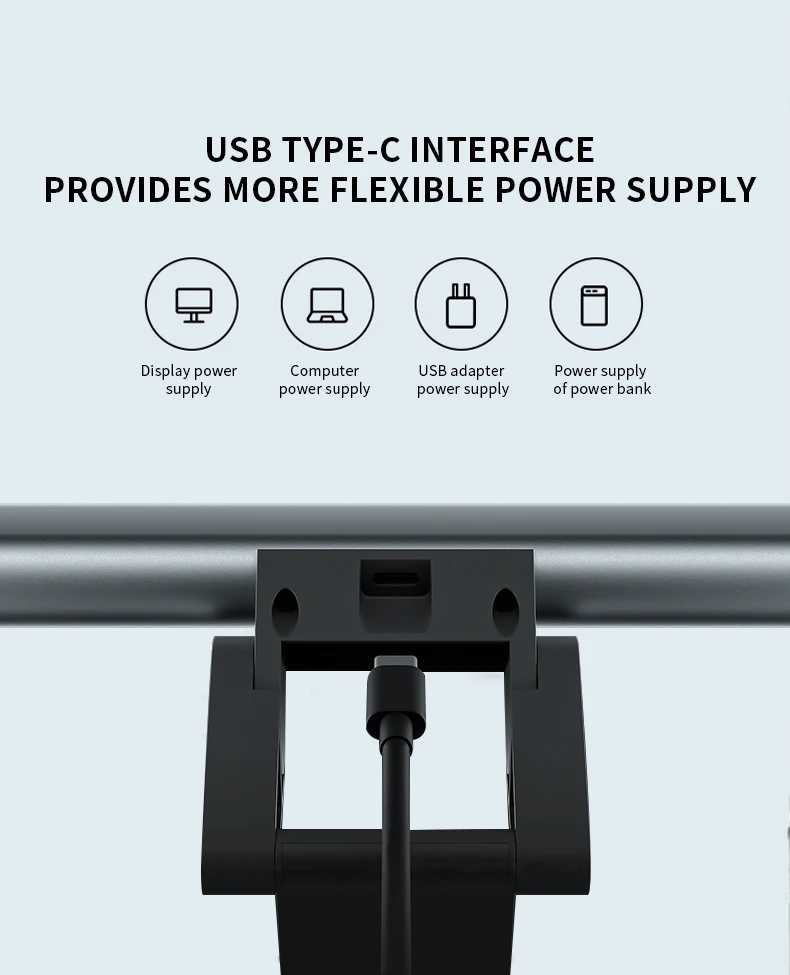 Screen Light Bar E-Reading LED Task Lamp Upgrade USB Computer Screen Lamp Monitor Light for Office Home