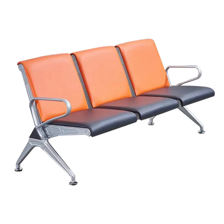 Wholesale Salon Hospital Waiting Room Furniture 3 Seater Waiting Sofa Chair For Airport