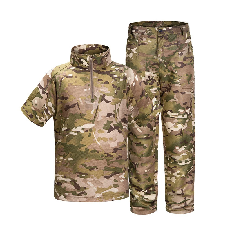 High Quality Shirt and Pants Camouflage Outdoor Hunting Combat Pants Clothing Frog Suit Tactical Uniform