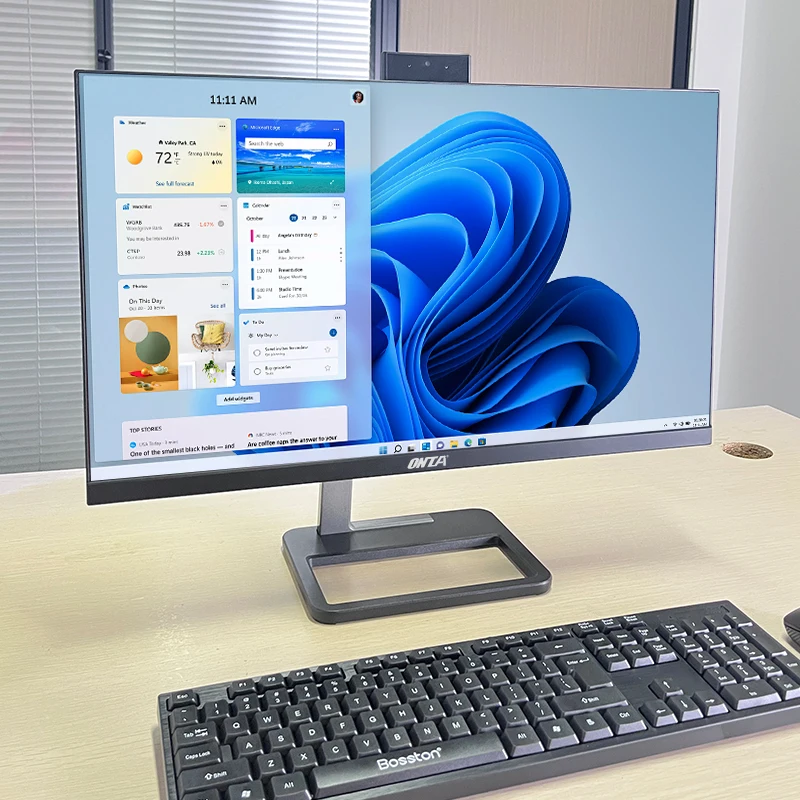 Настольный компьютер 23 8 дюймов UPS все-в-одном ПК Intel Core i7 Ddr4 16gb RAM 512GB SSD образовательные все в одном компьютеры