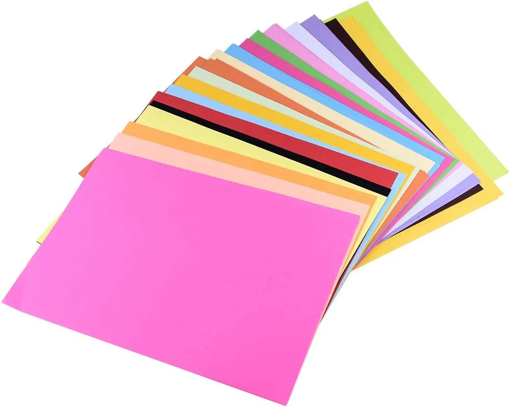 China factory Competitive Price Colored Sheets Arts Craft Color Printing Hard Cardboard Paper