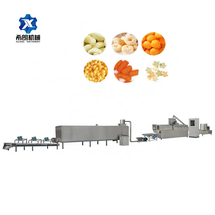 XILANG MACHINERY corn and rice puff machinery and puff corn making machine factory directly sale