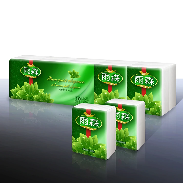 2 Ply Pocket Facial Tissues/ Tissues Pocket Packs/Soft Travel Pocket Tissue Packs