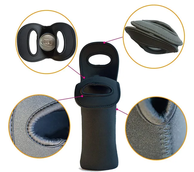 Personalized Single Neoprene Water Beer Wine Bottle Cover