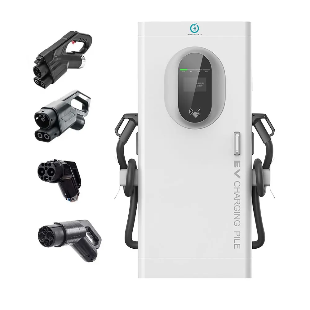 Быстрое зарядное устройство GBT CCS ChadeMO DC для электромобилей 30 кВт 40 60 80 1 6 Ocpp CCS1 CCS2 автомобильная зарядная станция постоянного тока