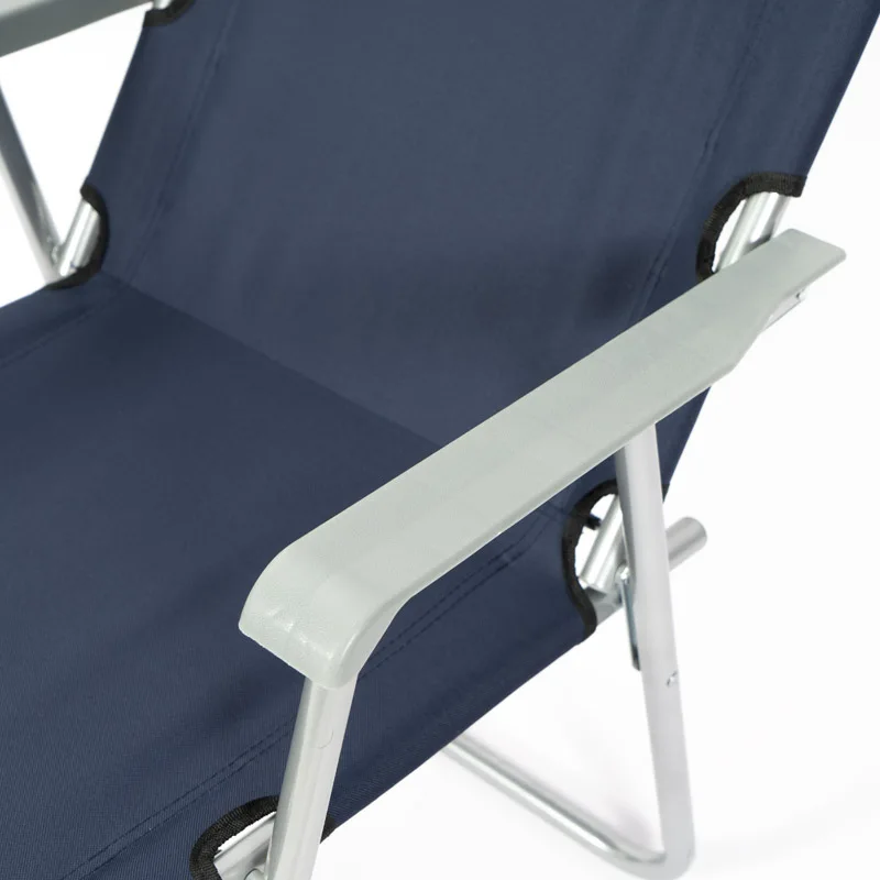 High Quality Portable Cheap Luxury Summer Beach Foldable Beach Chair With Armrest