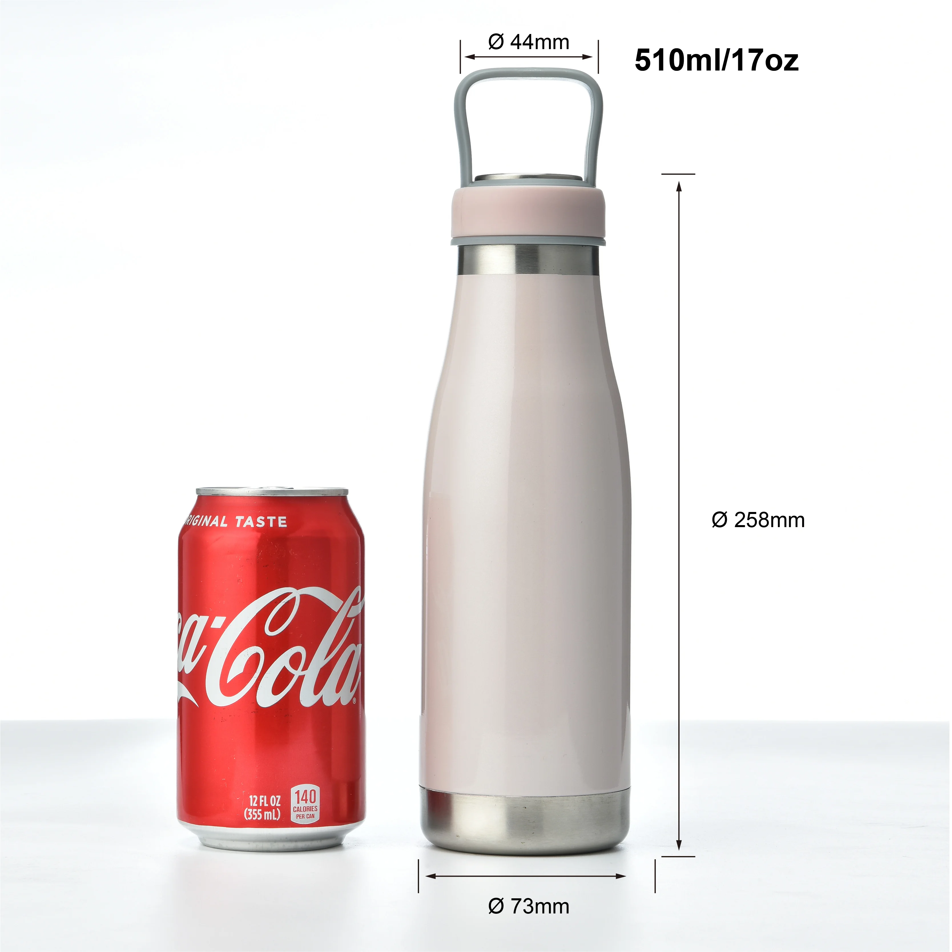 
Patent product 500 ml Stainless Steel Sports thermos vacuum flask with Special Designed Lid 
