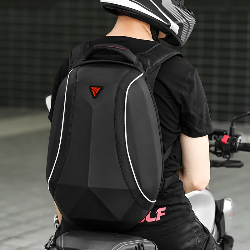 Motowolf, оптовая цена, вместительный Высококачественный жесткий защитный рюкзак для компьютерного шлема, рюкзак для мужчин