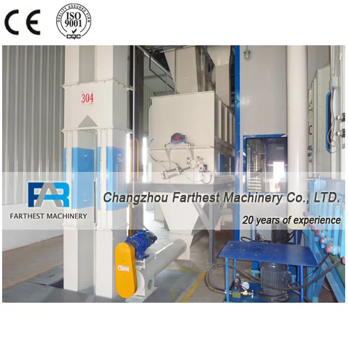 Farthest Auto Controlled Vertical Poultry Feed Line Grain Packing Scale Machine