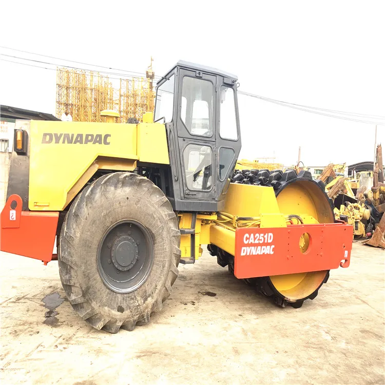 Лидер продаж Подержанный оригинальный дорожный каток DYNAPAC CA30D CA25D CC21