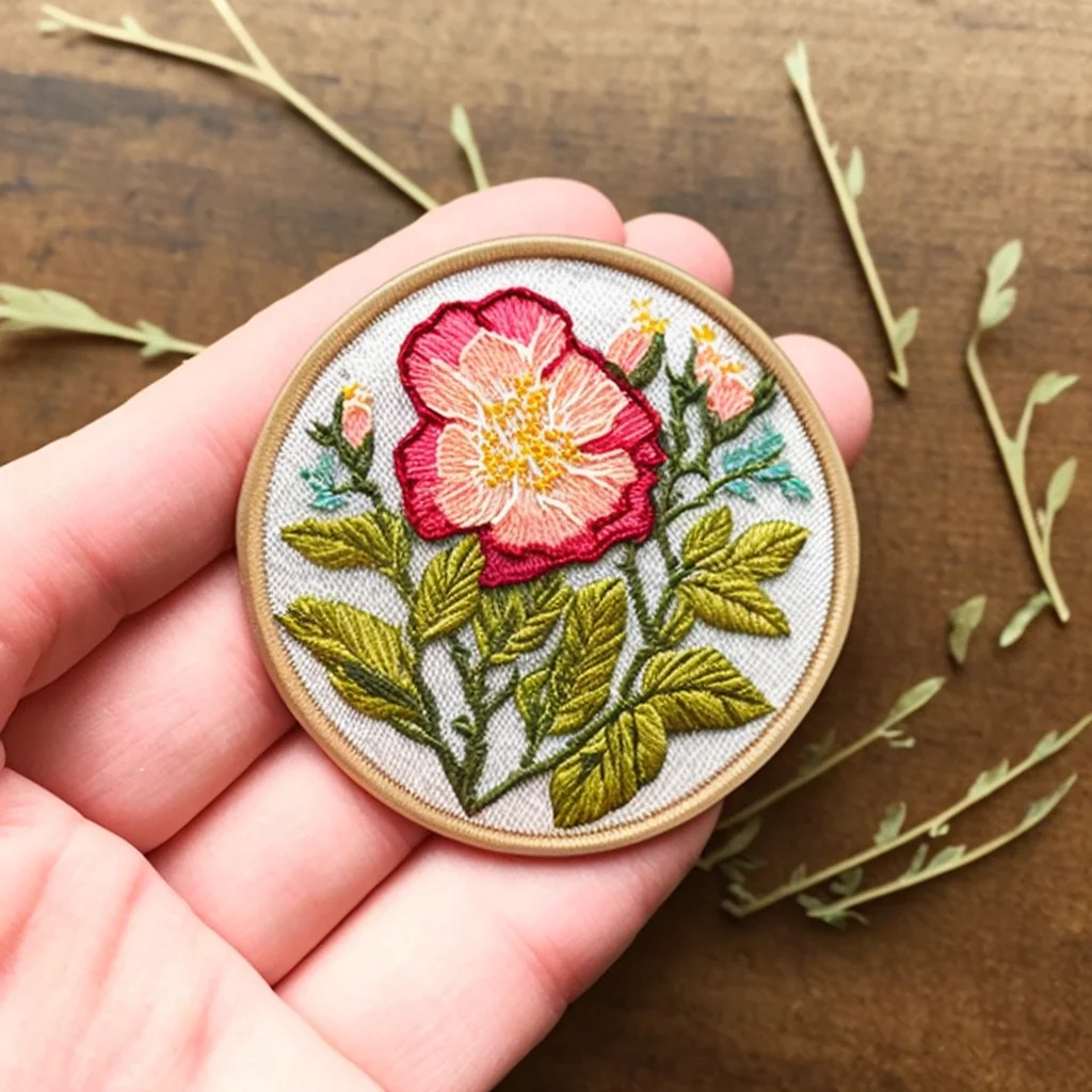 Patches with Vintage or Retro Styles Distressed Effects and Nostalgic Feels