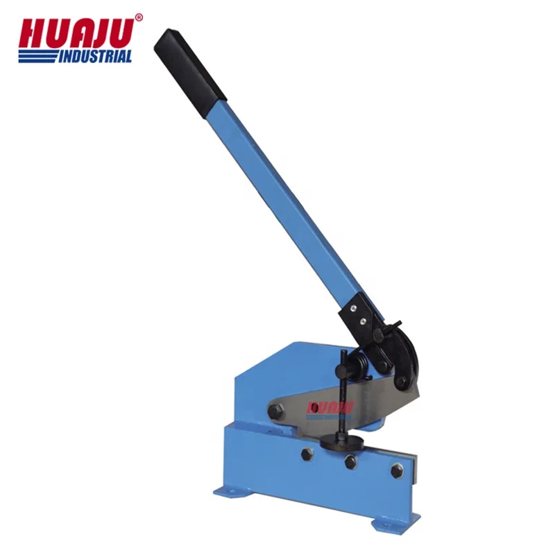 Huaju Industrial HS-8 Bench Hand Lever Shear Tools Plate Shears Manual Sheet Metal Cutting Machines
