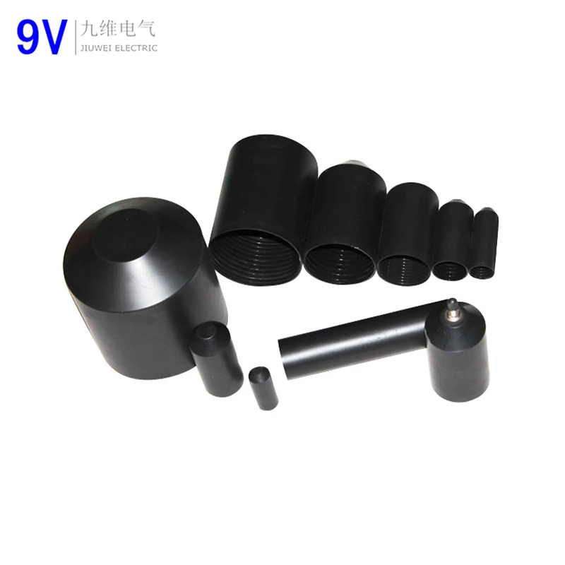 Heat Shrink Rubber Cable End Caps Heat Shrink Sealing Cap Electrical Cable Sealing Protect End Caps