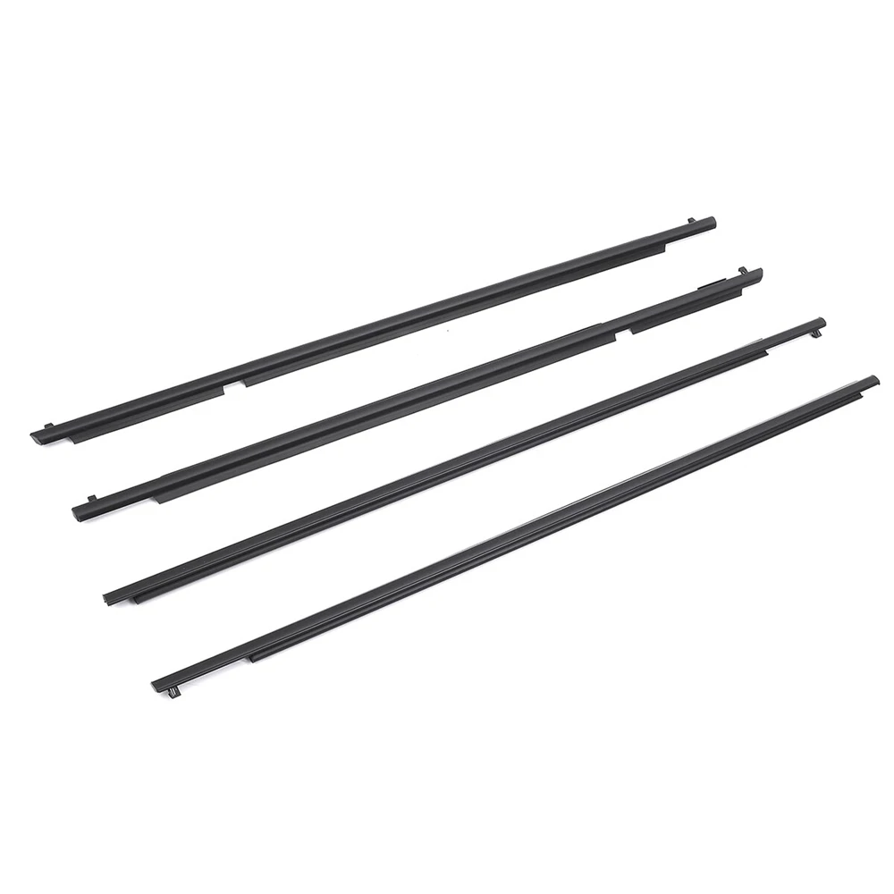 4PCS weatherstrips door belts seal weather strips for Toyota land cruiser prado 75711-60070