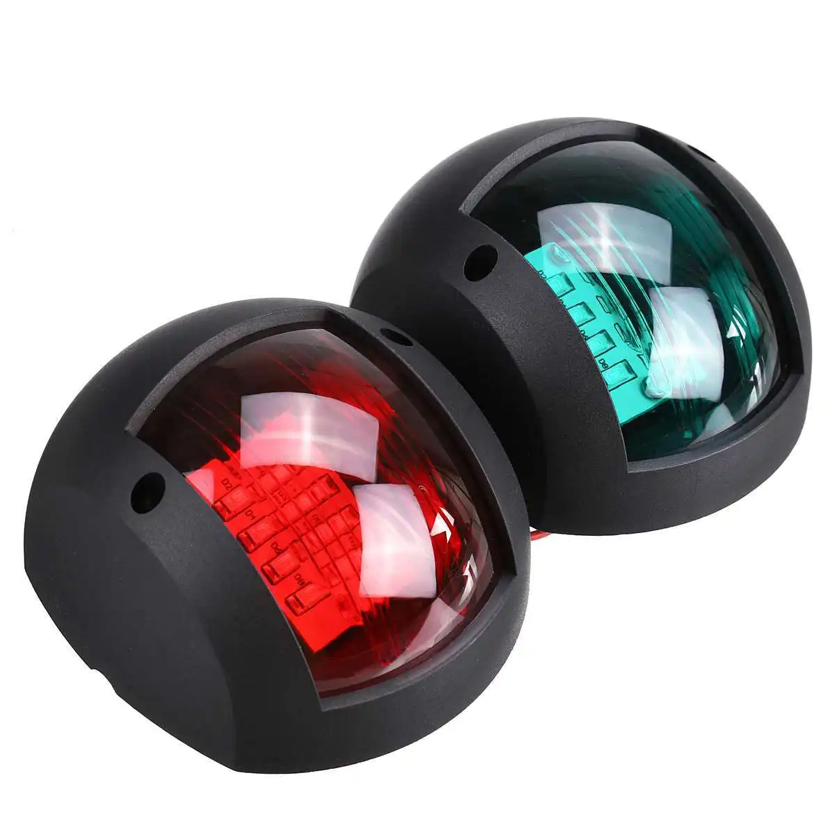 LED Navigation Lights Marine Boat Yacht Signal Lamp Pontoon Port Starboard Marine Side Light KD023