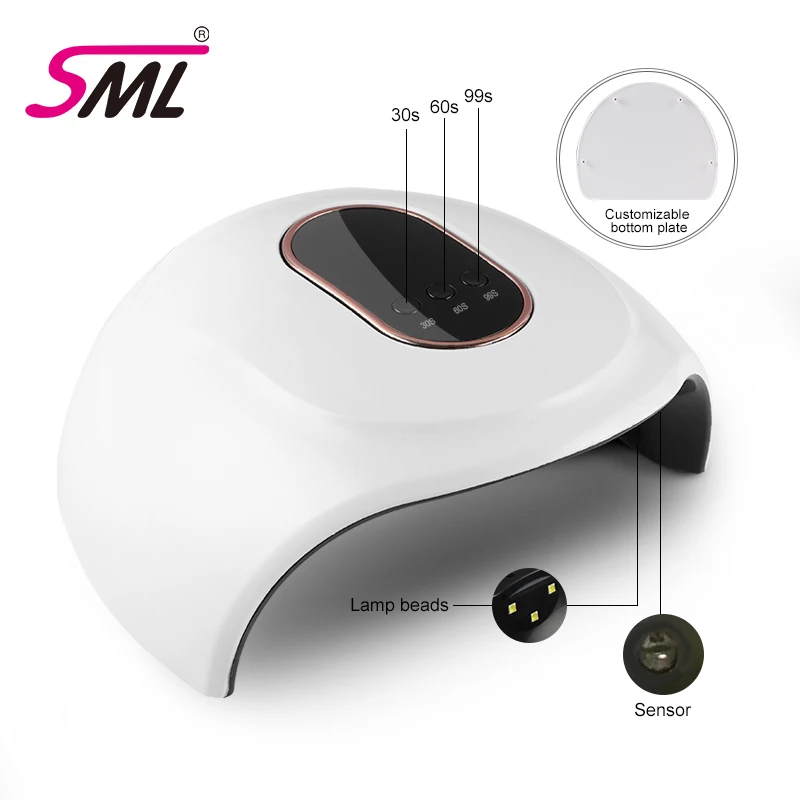 Professional UV LED Nail Lamp Nail Dryer UV Lamp Machine Gel Curing Light with Auto Sensor for Salon and Home