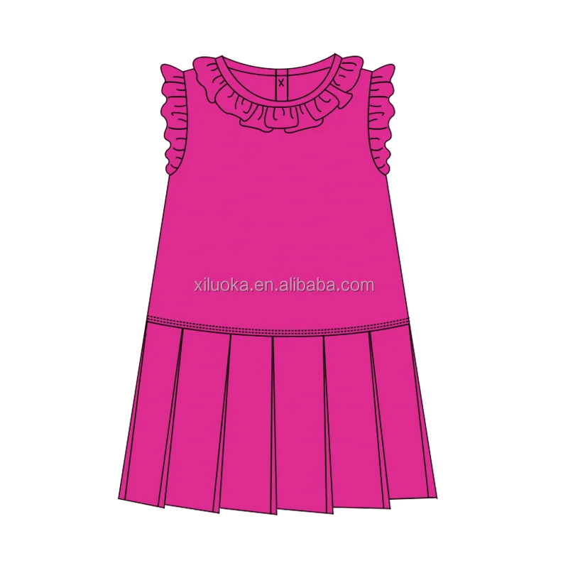 Private Custom high quality Girls Elastic Fitting Yoga sleeveless dresses with safety shorts Nylon Spandex Dancing Active Wear