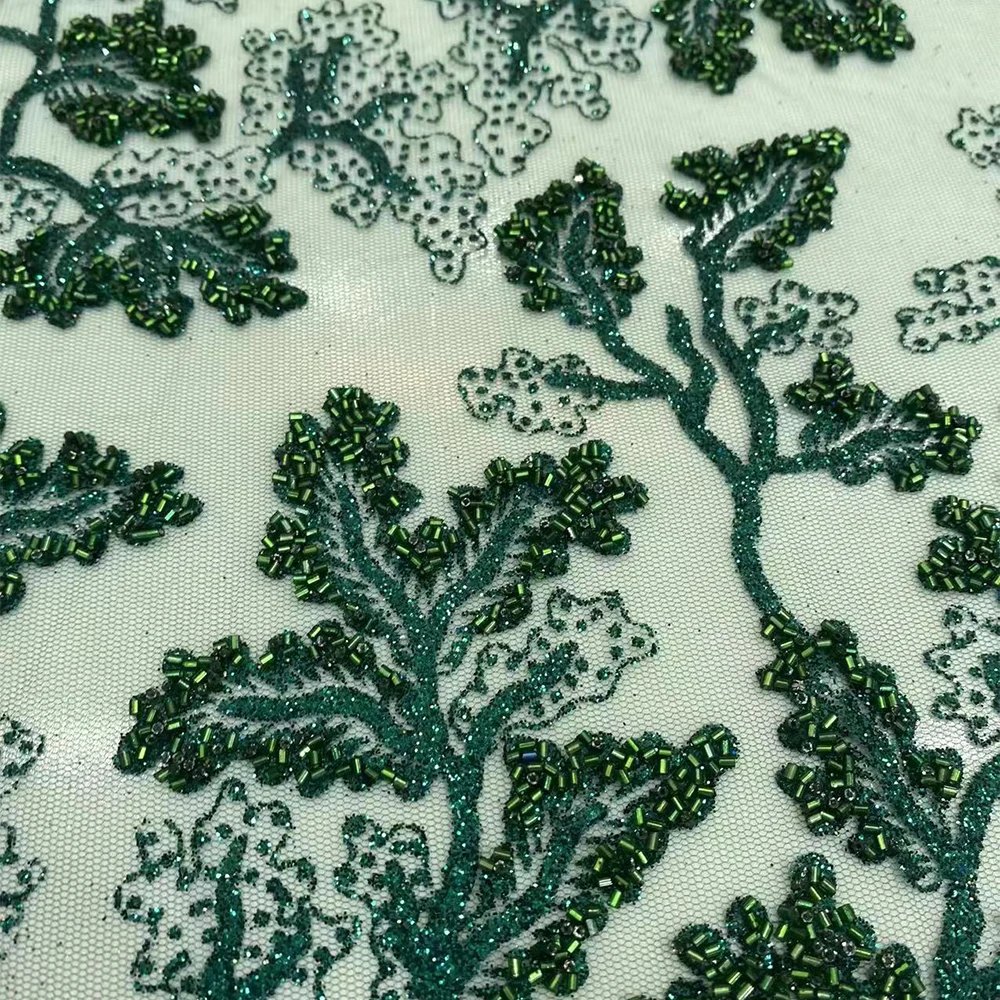 Оптовая цена французский тюль с блестками блестки сетчатая кружевная ткань вышивка для свадебного вечернего платья