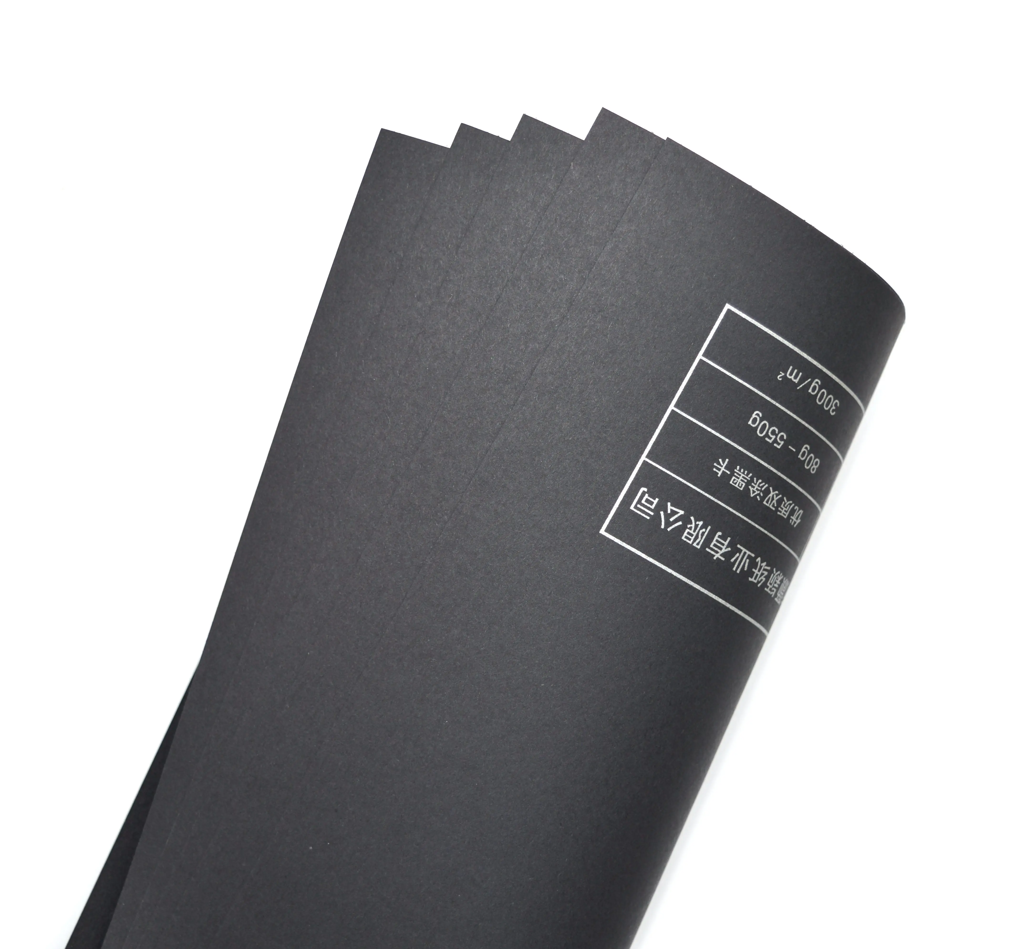 
ECO-Frindly Black Color Kraft Paper Bag Paper 