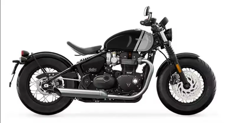 Заказывайте сейчас Триумф Bonneville Bobber Черный стелс издание T120 черная струйная золотая линия Карнавал Красный Сапфир