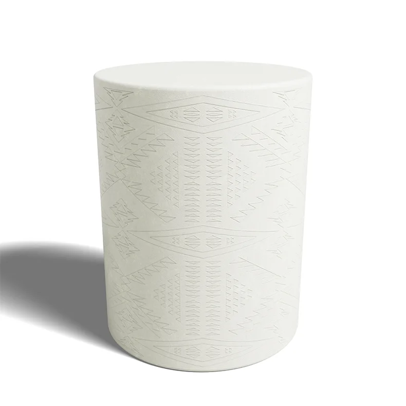 Wholesaler Nordic Round Luxury GFRC Cement Small Side Tables Concrete Coffee Table For Living Room