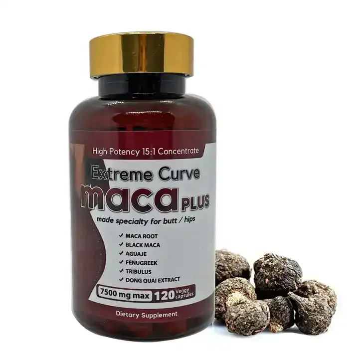 OEM  Maca Pills For Butt Hips Enlargement Hip Enhancement Capsules MACA Capsules Ultimate Curve Hip and Butt Booster