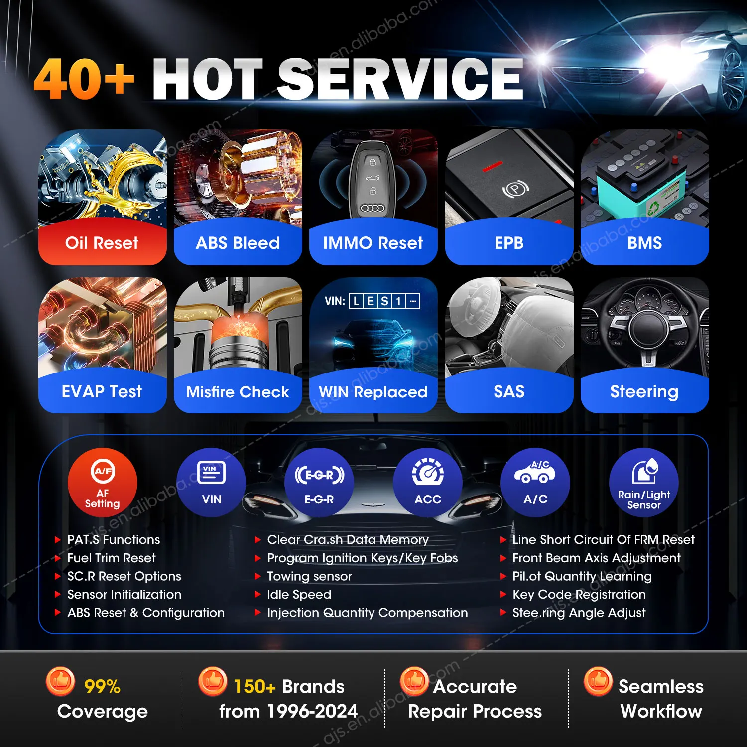 Autel MaxiCOM MK900BT Car Diagnostic Tool MK808 MK808BT PRO MK808 900 BT Altar Auto Universal Full System OBD2 Scanner