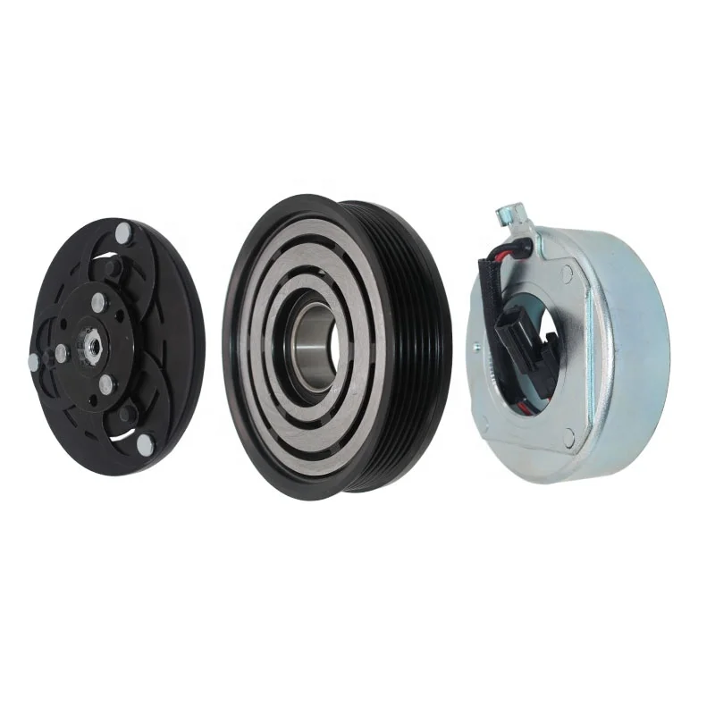 auto air compressor clutch for renault  clio vcs-14ec pv6 129mm car ac spare parts