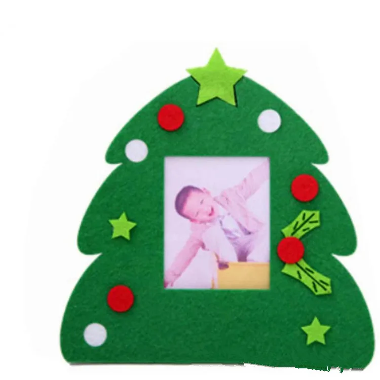 portable decorative 11x14 8x10 4x6 frames pvc wood picture with hanging template rotating felt photo frame for home