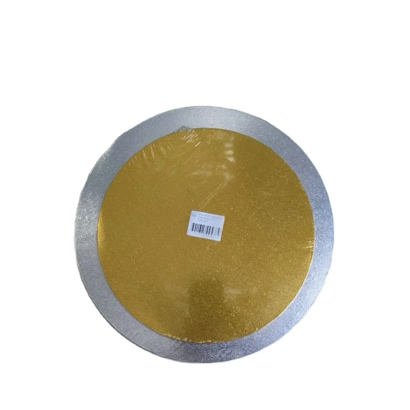 Golden Sliver Color Hot Sales High Quality 1-12mm Thickness Square Shape Cake Base Board