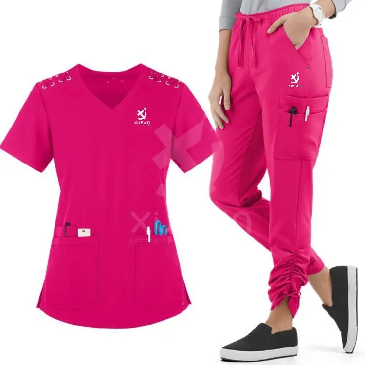 fashionable vendors manufacture medical scrubs uniform designer nurse scrubs doctor nurse scrub