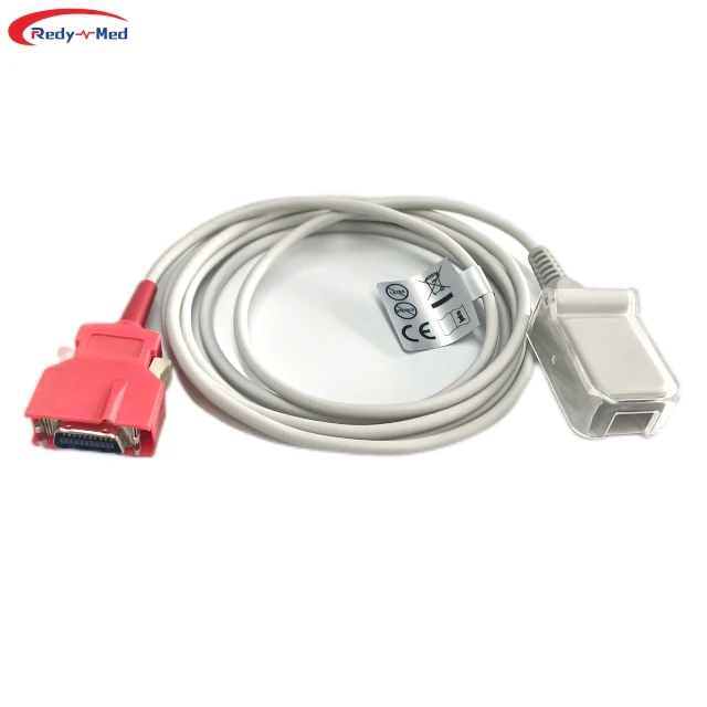 Masimo MD20 RD rainbow совместимый Удлинительный кабель для адаптера SpO2, 20pin кабель для красного RC-12