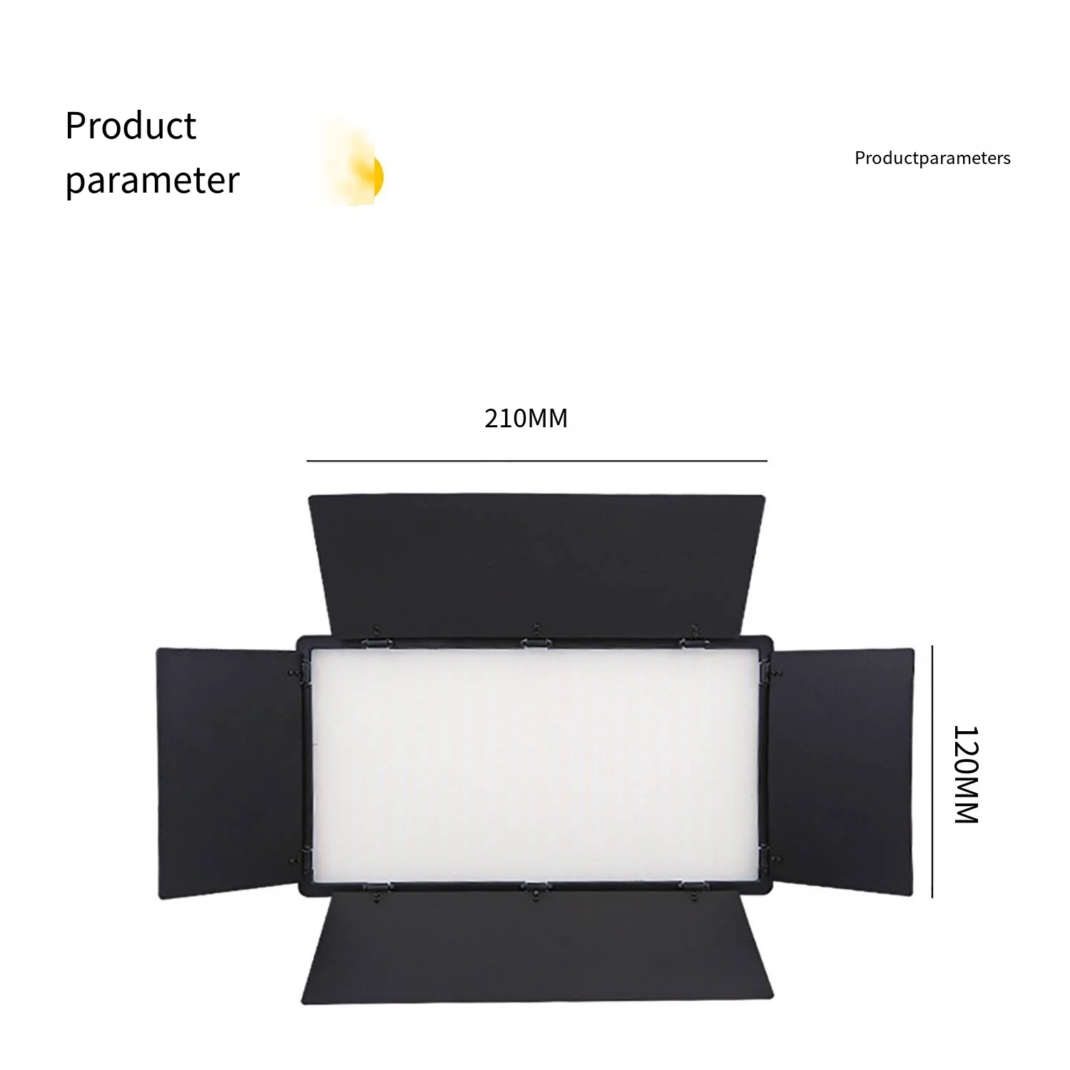U800 U600 LED Photo Studio Light Adjustable Photography Light 3200k~5600K LED Panel Light For Studio Photography YouTube Video