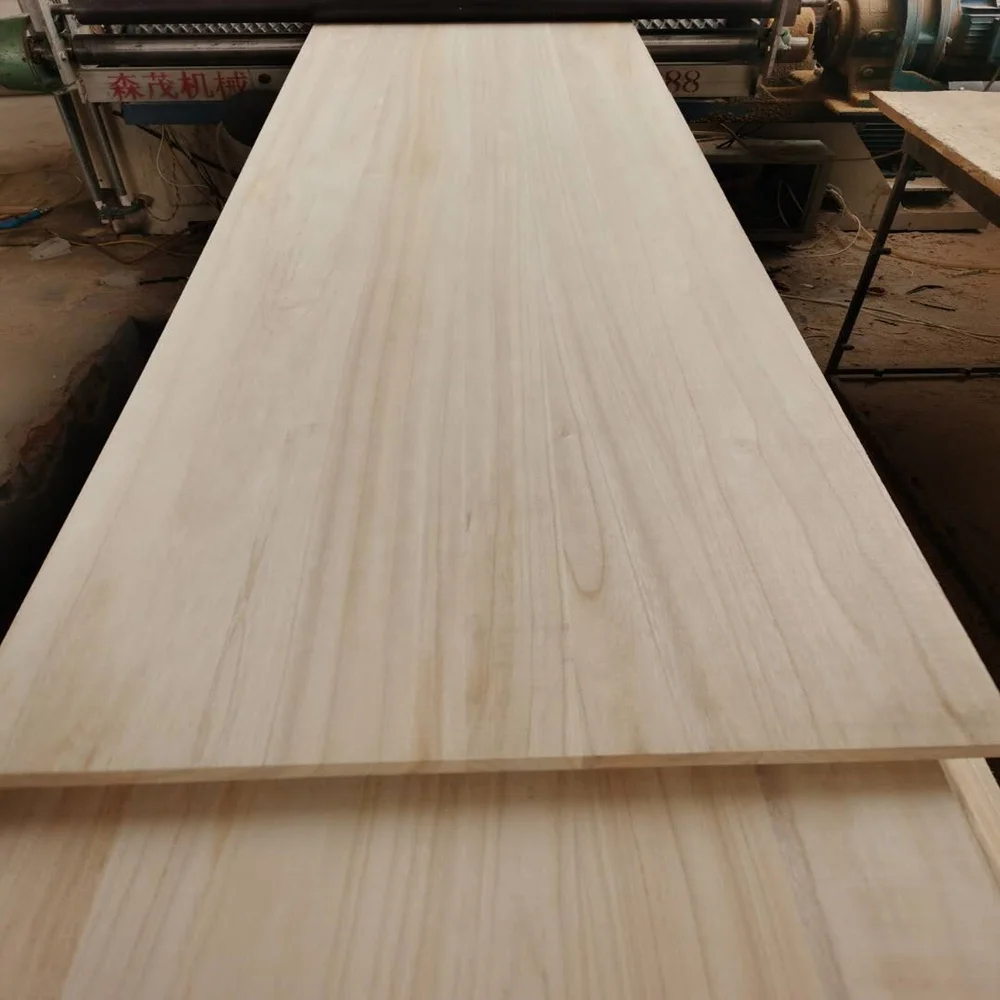 Wood Paulownia Wood Price M3 Best Price Solid MAX OEM Board Color Material Natural Origin Certificate Shandong Grade Product